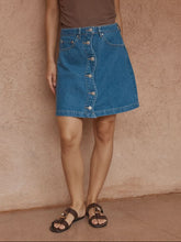 Load image into Gallery viewer, Tipo Wave Denim Skirt
