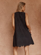 Load image into Gallery viewer, Mavis Broderie Shift Dress
