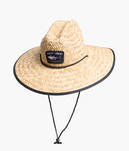 Load image into Gallery viewer, Big Blue Straw Hat
