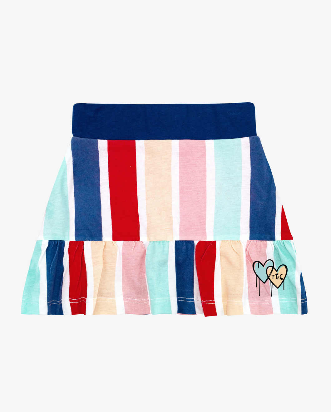 Summer Stripe Skort