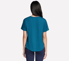 Load image into Gallery viewer, GOWALK Luxe Rib Tee - Legion Blue

