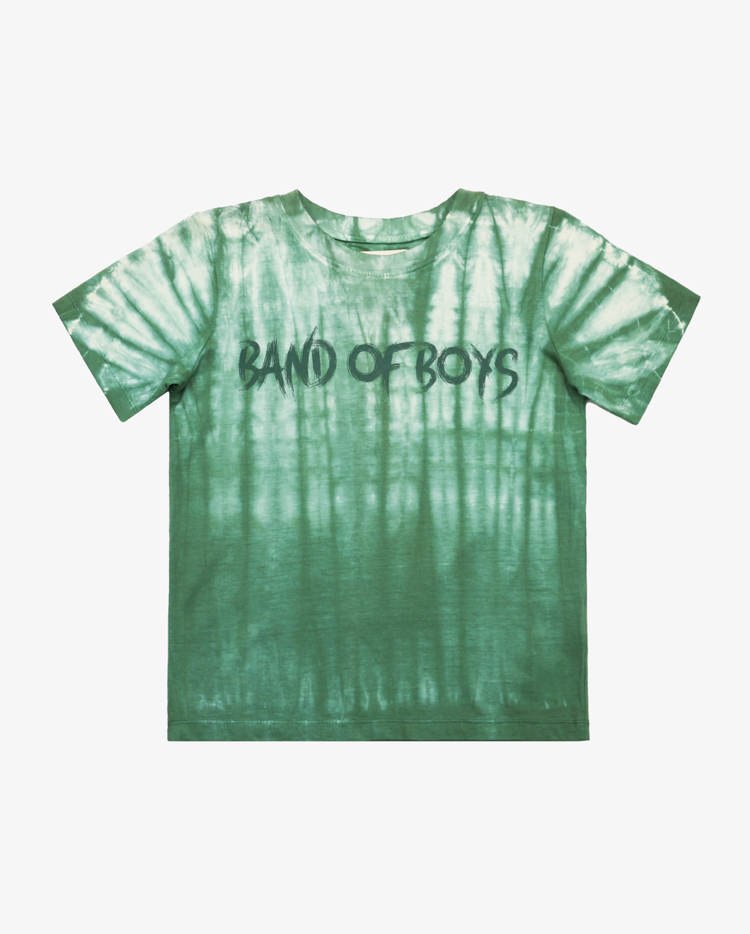 Tie-Dye Green Painted Tee
