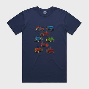 Tractors T-Shirt - Dark Blue