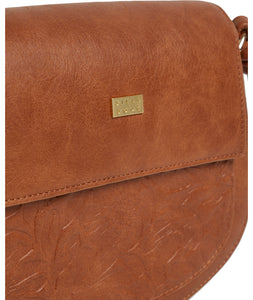 Carry The Rainbow Crossbody Bag - Tan