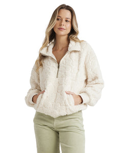 Fireside Cozy Half Zip Crew