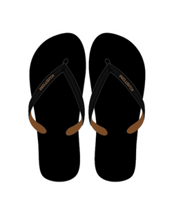 Blend Base Thong - Black/Tan