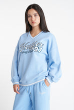 Load image into Gallery viewer, V-Neck Girlfriend Crew/MVP - Glacier
