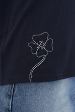 Load image into Gallery viewer, Clasic Tee 170/Florette - Navy
