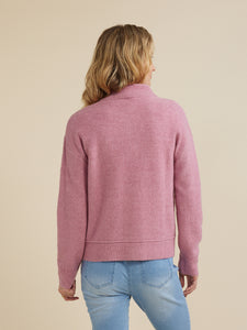 Knit Jacket - Chintz Pink