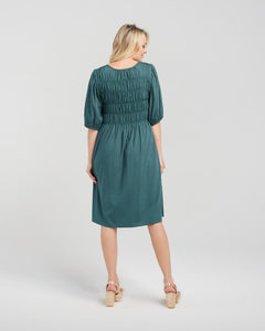 Sienna Dress - Deep Green