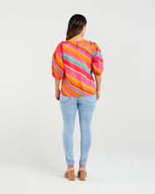 Load image into Gallery viewer, Willow Top - Dynamic Stripe
