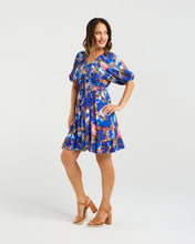 Load image into Gallery viewer, Rowen Dress - Blue Fusion
