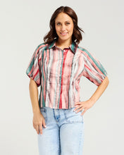 Load image into Gallery viewer, Marie Shirt - Brush Stripe
