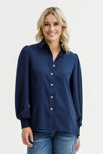 Load image into Gallery viewer, Sloane Shirt - Navy
