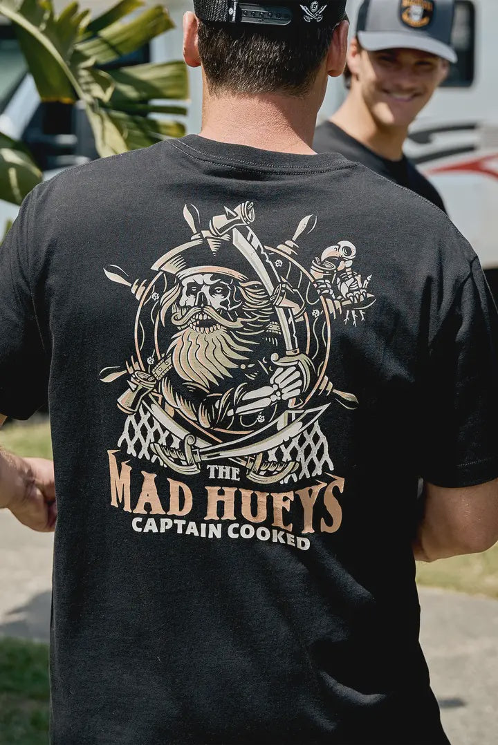 Captain Ship Faced SS Tee
