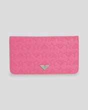 Load image into Gallery viewer, Crazy Wave Bi-fold Wallet - Pink Carnation
