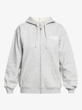 Load image into Gallery viewer, Surf Stoked Zipped Brushed Hoodie - Heritage Heather
