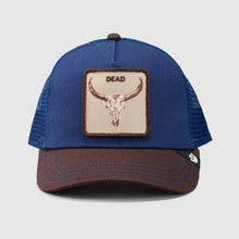 Load image into Gallery viewer, Two-Tone Skull Trucker - Galactic/Cola
