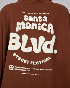 Santa Monica Hoodie - Brown