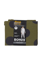 Load image into Gallery viewer, L/S Sleep Set Waffle - Army Green

