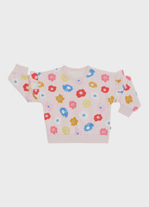 Soft Threds Frill Pullover