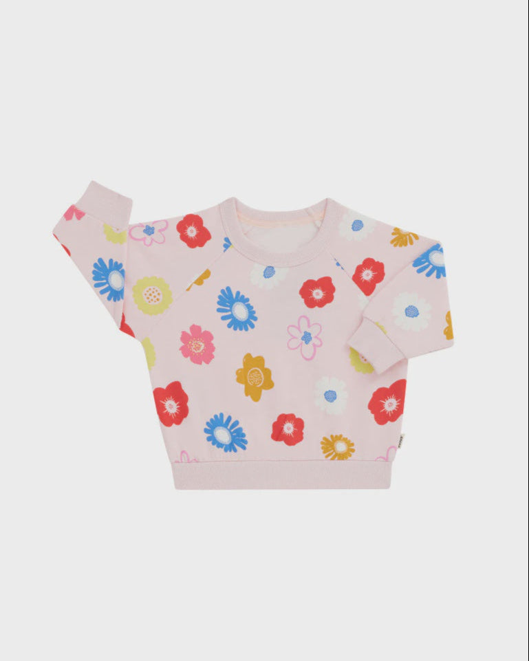 Soft Threads Pullover - Pink Floral