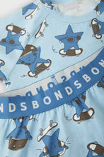 Load image into Gallery viewer, Tee/Short Sleep Set - Star Shred Blue
