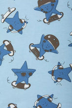 Load image into Gallery viewer, Tee/Short Sleep Set - Star Shred Blue
