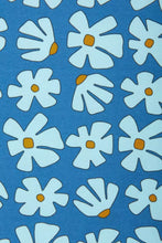 Load image into Gallery viewer, Tee/Short Sleep Set - Blossom Block Blue
