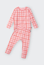 Load image into Gallery viewer, L/S Sleep Set - Skater Squares
