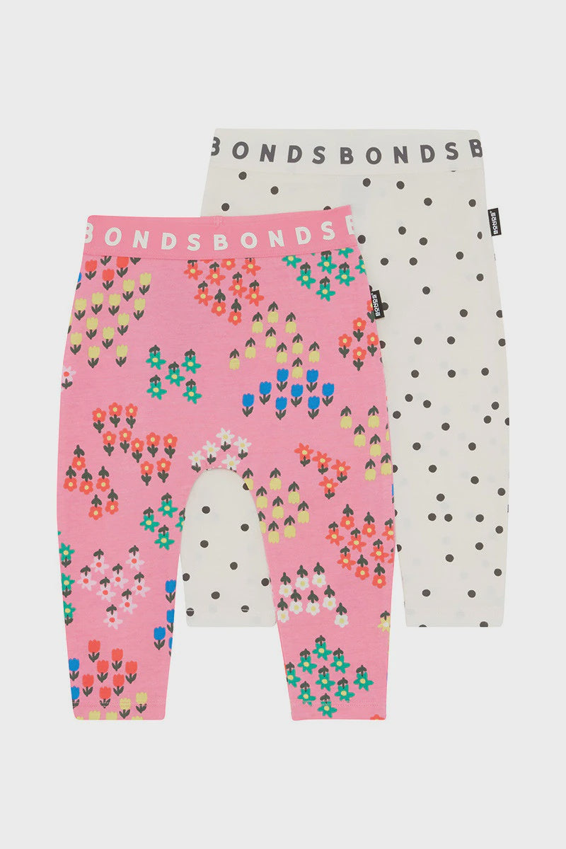 Stretchies 2PK Leggings - Assorted Prints