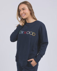 Simplified Confetti Crew - Navy