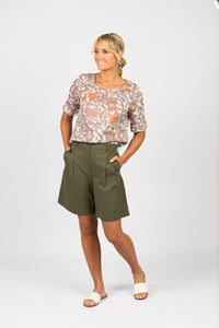 Wide Leg Above Knee Short