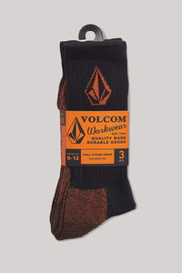 Volcom Workwear Sock 3pk