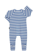 Load image into Gallery viewer, Wide Needle Rip Zippy - Denim Fade/Marscapone
