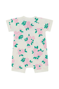 Zippy Romper - Blossom Breeze White