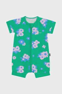 Zippy Romper - Garden Club Green