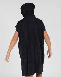Boys Hooded Towel - Black