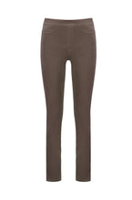 Load image into Gallery viewer, Slim Leg Full Length Cord Pull On - Taupe

