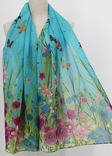 Load image into Gallery viewer, Summer Wildflower Scarf
