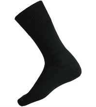 Load image into Gallery viewer, Humphrey Law Health Sock - Plain Black
