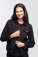 Load image into Gallery viewer, Classic Denim Jacket - Jet Black
