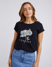 Load image into Gallery viewer, Poppy Tee - Washed Black
