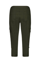 Load image into Gallery viewer, Poplin Pull On Cargo Pant - Khaki
