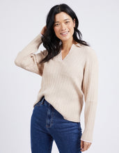 Load image into Gallery viewer, Maple Open Collar Knit
