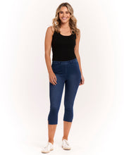 Load image into Gallery viewer, Jean Crop Jeggings - Ash Blue
