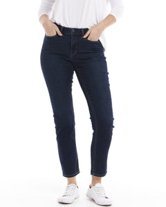Wynona Curve Jeans - Smokey Blue
