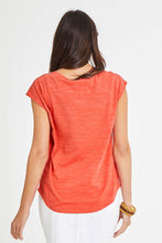 Load image into Gallery viewer, Summer V-Neck Tee - Clay
