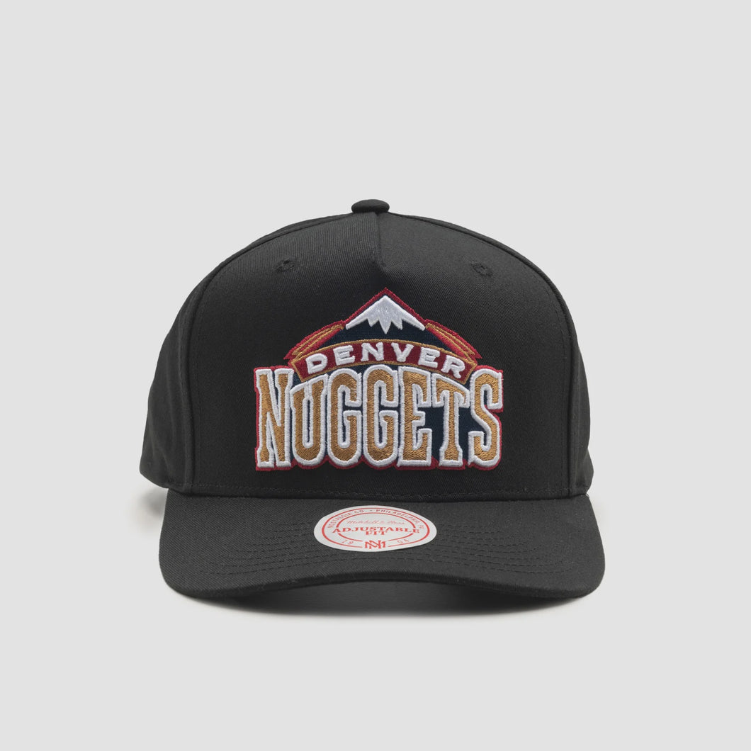 NBA Team Color Logo Snapback - Nuggets