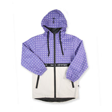 Load image into Gallery viewer, Rainy Days Jacket - Purple/Cream

